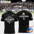 Los Angeles Dodgers National League Champions 2025 Black T Shirt
