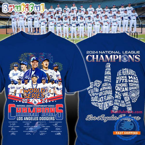 Los Angeles Dodgers New York Yankees 2024 American League Championship Series Design T Shirt