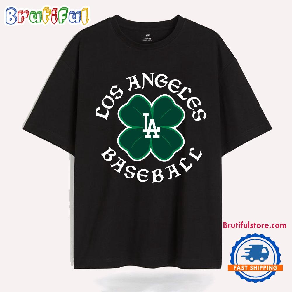 Los Angeles Dodgers St Patricks Day Sporty 2025 T Shirt