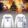 Los Angeles Dodgers x Firefighter Appreciation Night 3D All Over Print Sweatshirt