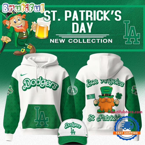 Los Angeles Dodgers x St. Patrick’s Day Special Edition 2025 Hoodie