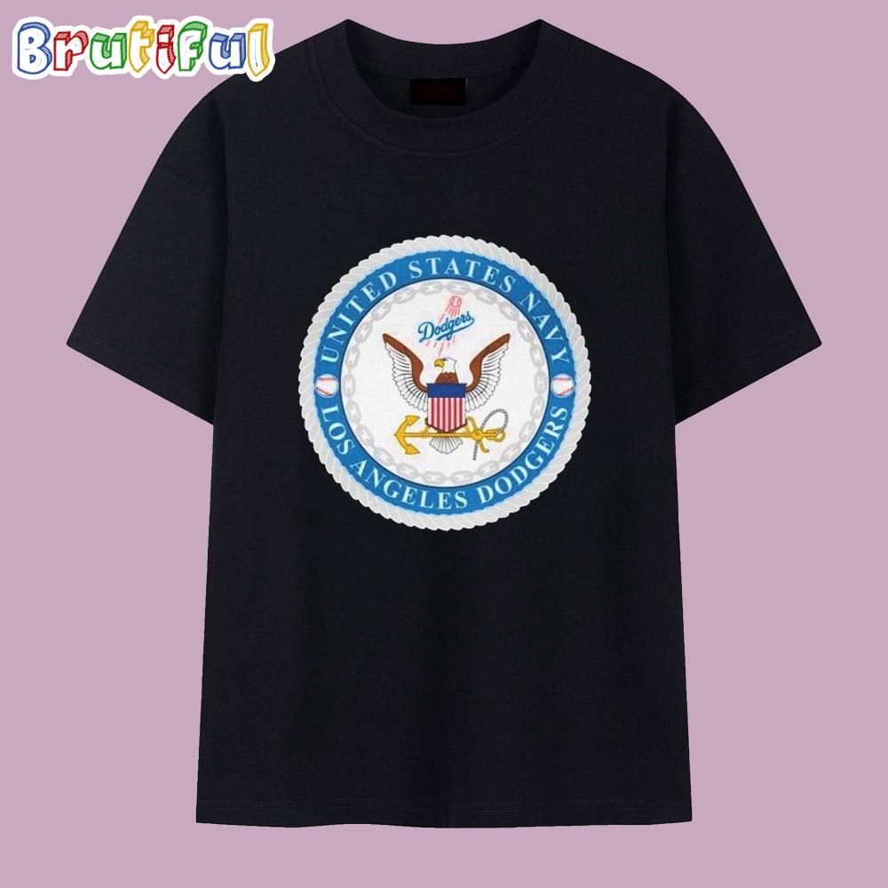 Los Angeles Dodgers x Untied States Navy 2025 T Shirt