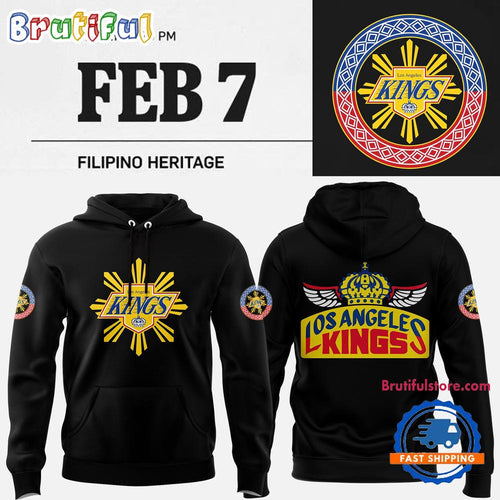 Los Angeles Kings Filipino Heritage Night Hoodie