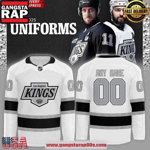 Los Angeles Kings New Uniform White Hockey Jersey