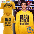 Los Angeles Lakers Black Excellence New T Shirt