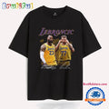 Los Angeles Lakers Lebroncic Graphics Signature T Shirt