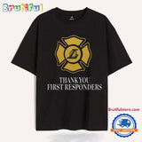 Los Angeles Lakers THANK YOU FIRST RESPONDERS Limited Edition 2025 T Shirt