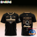 Los Angeles Queens Champions 1X WPBL Baseball 2026 T Shirt