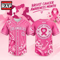 Los Angeles Queens x Breast Cancer Awareness Month 2026 Baseball Jersey