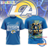Los Angeles Rams 2026 NFL Wild Card Weekend Special New 3D Shirt