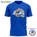 Los Angeles Rams Iconic Wave Artwork Wailea Village 3D Shirt