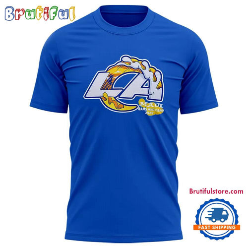 Los Angeles Rams Iconic Wave Artwork Wailea Village 3D Shirt