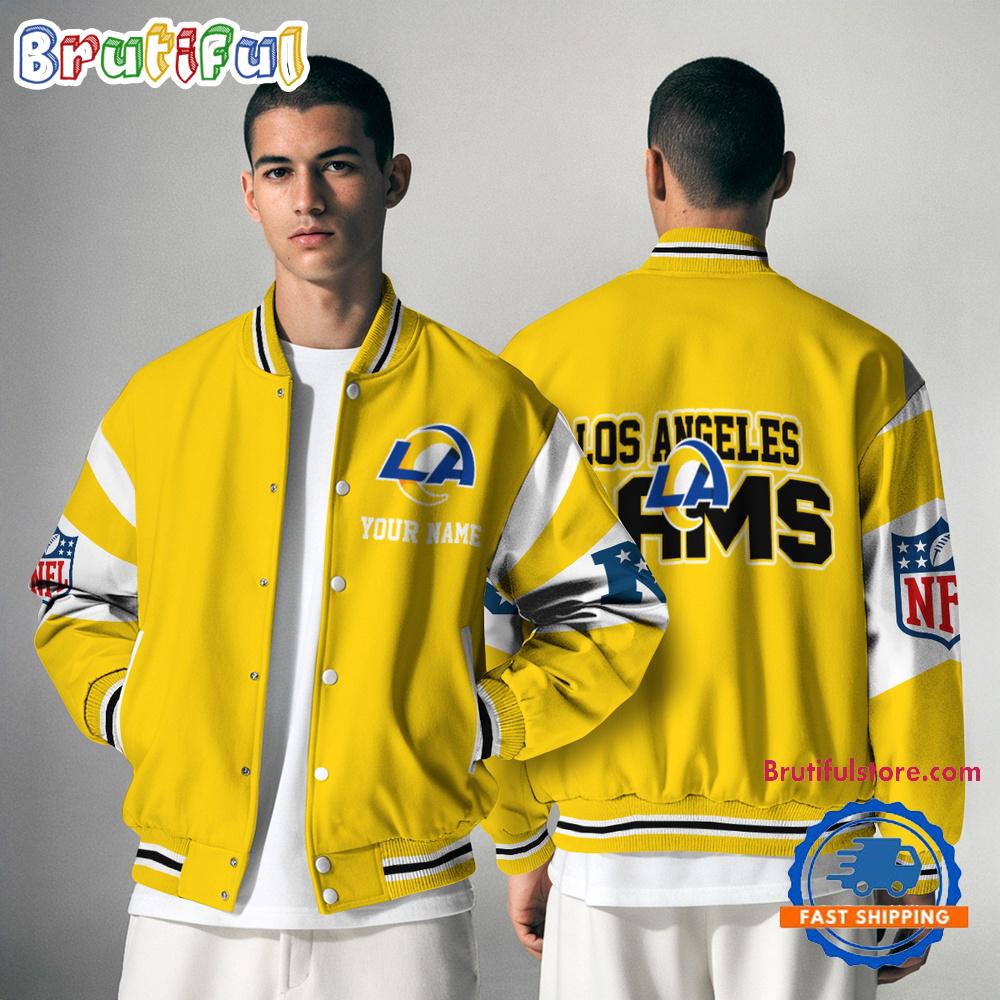 Los Angeles Rams National Football Conference Unisex Baseball Jacket