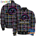 Los Angeles Rams National Football League Crucial Catch Intercept Cancer Unisex Varsity Jacket