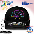 Los Angeles Rams Never Give Up Fight Cancer In All Colors Classic Cap