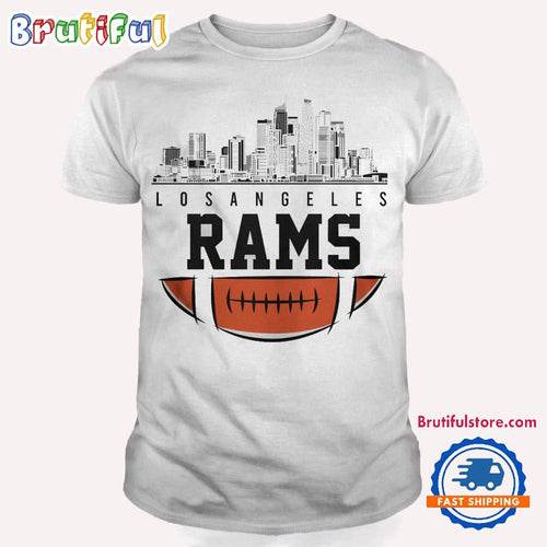 Los Angeles Rams NFL 2025 City Skyline T Shirt