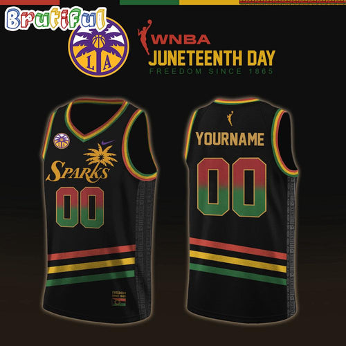 Los Angeles Sparks 2026 WNBA x Juneteenth Day Limited Edition Basebketball Jersey