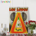 Los Lobos November 8-9 2024 Harriet’s Pioneertown CA Wall Art Poster Canvas
