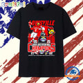 Louisville Cardinals 2025 Bush’s Boca Raton Bowl Champions city skyline T Shirt