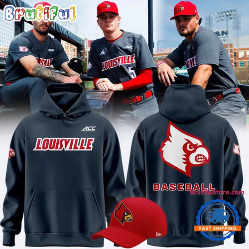 Louisville Cardinals Baseball ACC New Uniform Limited Edition 2026 Hoodie T-Shirt
