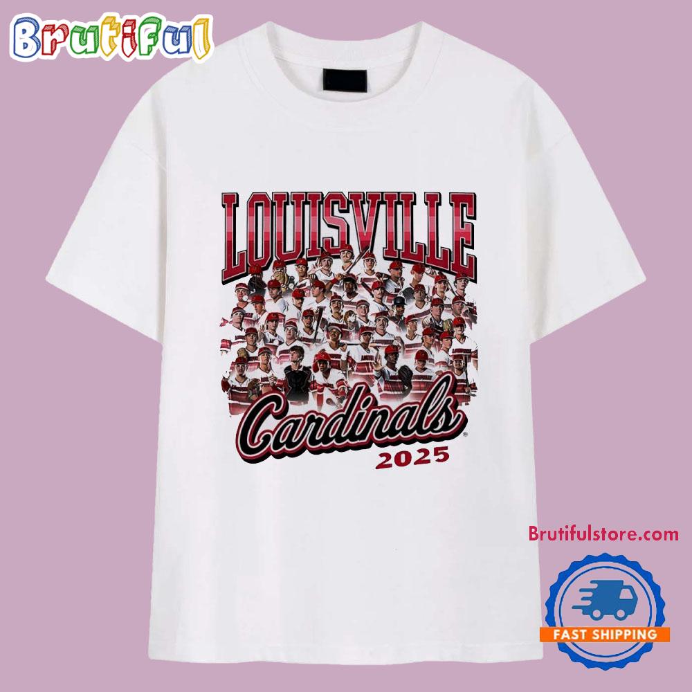 Louisville Cardinals Baseball Team 2025 T Shirt