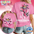 LSU Tigers 2025 NCAA Breast Cancer Sunflowers Unisex 3D Shirt