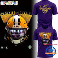 LSU Tigers Football 2026 Spot the Ball Purple T Shirt