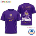 LSU Tigers Jesus In My Heart All Over Print Shirt