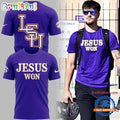 LSU Tigers JESUS WON 3D Print Shirt