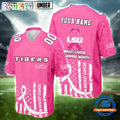 LSU Tigers NCAA Breast Cancer Awareness Month 2026 Football Jersey