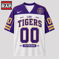 LSU Tigers NCAA College Team Pride Personalized Football jersey