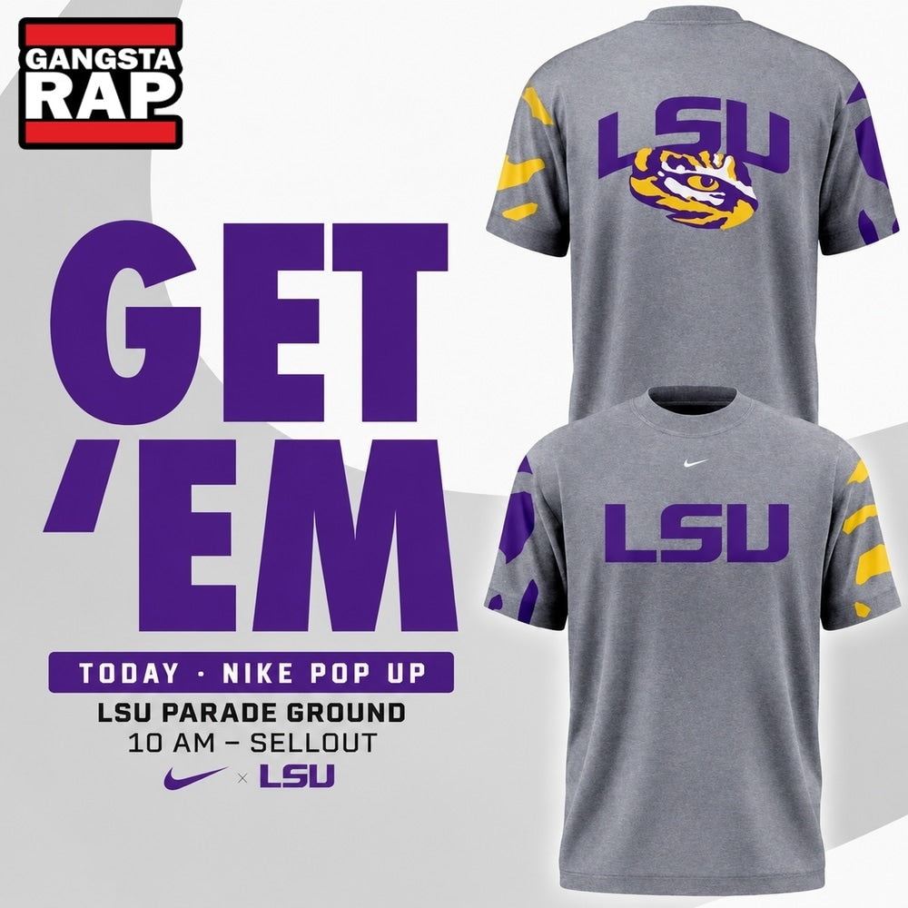 LSU Tigers Parade Ground Get ‘Em 2026 Special New T Shirt