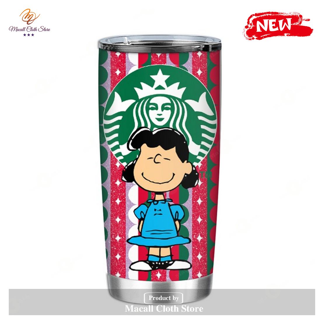 Lucy Tumbler - Starbucks Coffee 1 Snoopy Tumbler