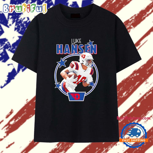 Luke Hansen Dayton Flyers Illustrated T Shirt