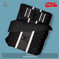 Luxury Lv Louis Vuitton Logo Quilt Bedding Sets Luxury Brand For Bedroom
