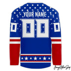 Macon Mayhem Military Night Hockey Jersey 2025