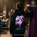 Madonna Confessions II Tour Black Cotton Pullover Hoodie