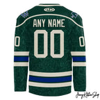 Maine Mariners State Outline Logo Green 2026 Hockey Jersey