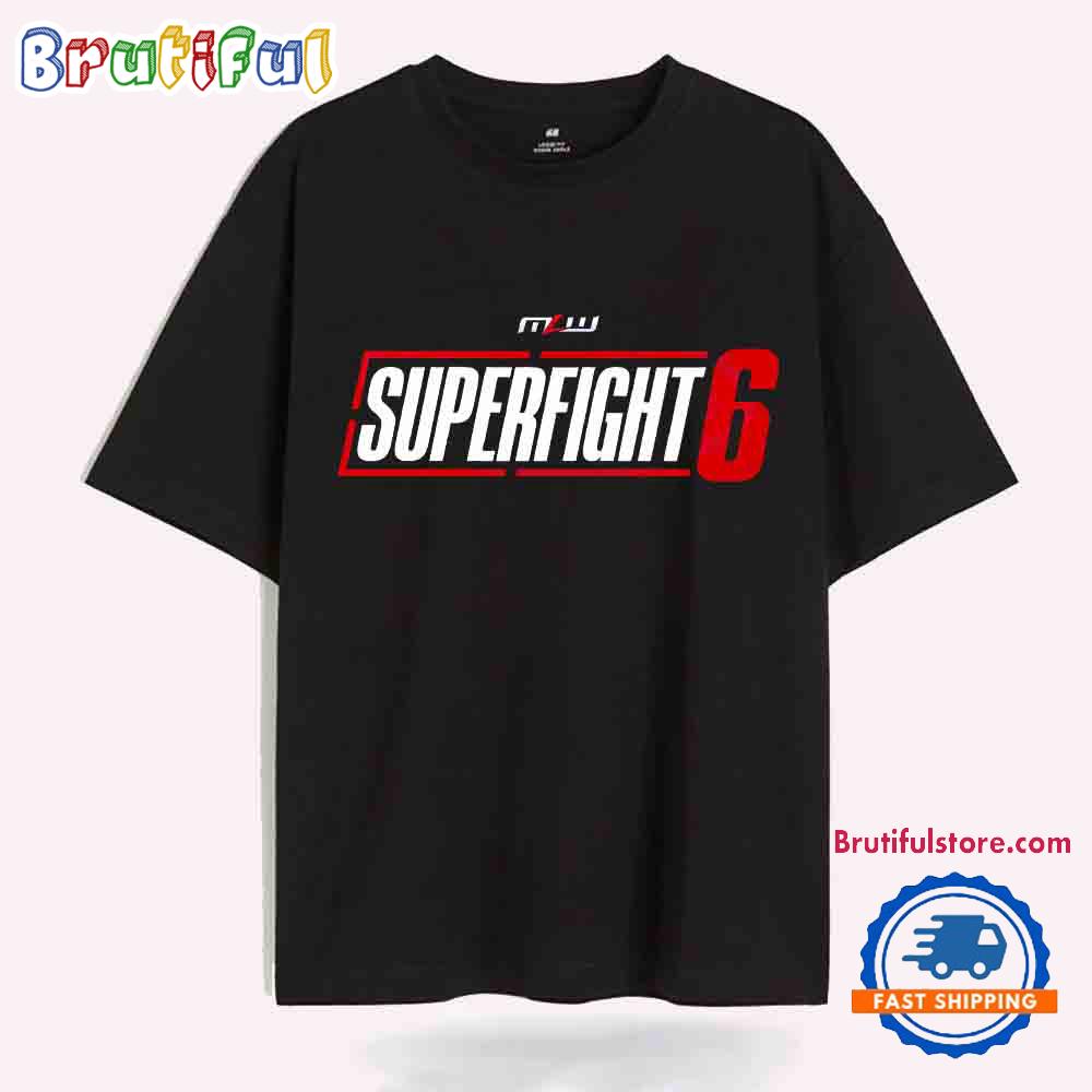 Major League Wrestling Superfight 6 Logo T-Shirt