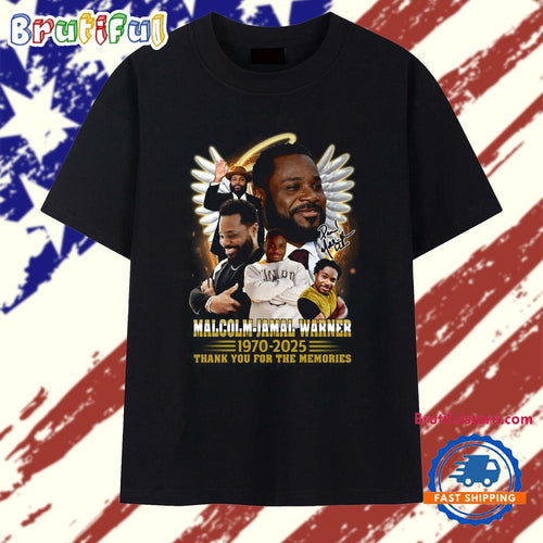 Malcolm Jamal Warner 1970-2025 Thank You For The Memories T Shirt