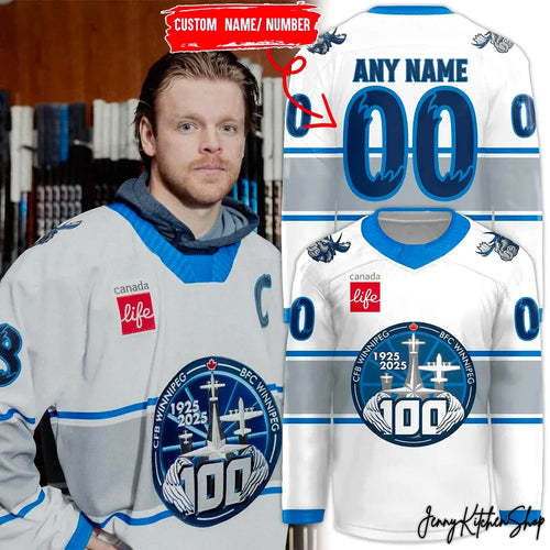 Manitoba Moose 100th Anniversary 2025 Hockey Jersey