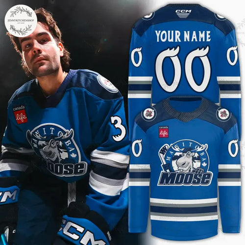 Manitoba Moose 25th Season Celebration Custom Jersey