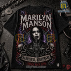 Marilyn Manson Beautiful Nightmare T-Shirt Limited Edition