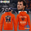 Matt Suhey Chicago Bears Always and Forever Thank You For Your Memories Special Orange Hoodie