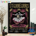 Me First And The Gimmes Gimmes Tour Until The Sleigh Bell Ends 2024 Poster Canvas