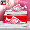 Megan Moroney Country Singer Custom Air Force 1 Shoes, Pink Cloud Graphic Sneakers, Music Air Force 1 Shoes