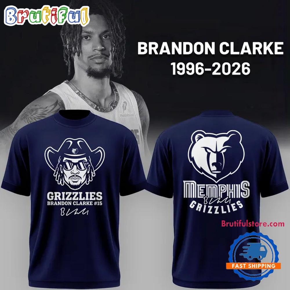 Memphis Grizzlies Brandon Clarke #15 Limited Edition Hoodie T-Shirt