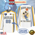 Memphis Grizzlies Premium NBA Magic Drip Long Jersey Shirt