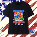 Memphis Tigers 2025 American Athletic Conference Champions Mascot T Shirt