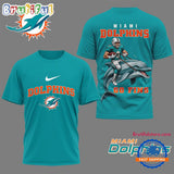 Miami Dolphins 2025 NFL Nation Gear All Over Print Shirt